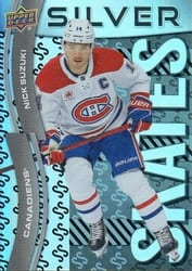 2024-25 Upper Deck Silver Skates Nick Suzuki #SS-6 card