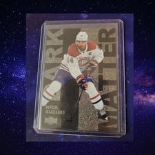 2025-26 SkyBox Metal Universe Dark Matter Nick Suzuki #DM-17 card