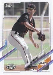 2021 Topps Pro Debut Base Set Nick Swiney #PD-48 card