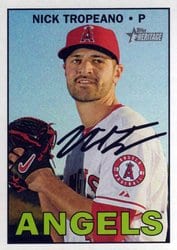 2016 Topps Heritage Base Set Nick Tropeano #577 card