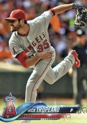 2018 Topps Base Set Nick Tropeano #372 card