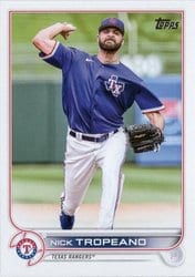 2022 Topps Update Base Set Nick Tropeano #US285 card