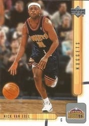 2001-02 Upper Deck Base Set Nick Van Exel #39 card