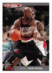 2004-05 Topps Total Base Set Nick Van Exel #231 card