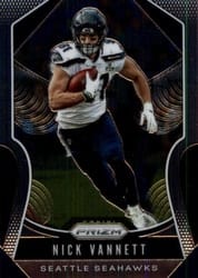2019 Panini Prizm Base Set Nick Vannett #257 card