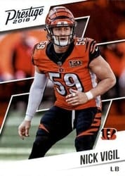 2018 Panini Prestige Base Set Nick Vigil #152 card