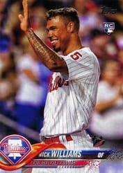 2018 Topps Base Set Nick Williams #226 card