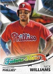 2018 Topps Future Stars Nick Williams #FS-8 card