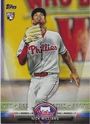 2018 Topps Topps Salute (Series One) Nick Williams #TS-73 card