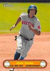 2021 Topps Heritage Minor League 1972 Topps Baseball Poster Card Nick Yorke #72BPC-12 card