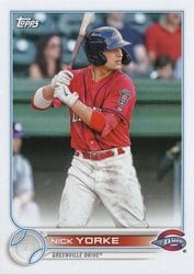 2022 Topps Pro Debut Base Set Nick Yorke #PD-78 card