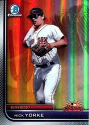 2023 Bowman Chrome 2022 AFL Fall Stars Nick Yorke #AFLS-13 card