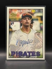 2025 Topps Archives Fan Favorite Autographs 1967 Nick Yorke #67FFA-NY card