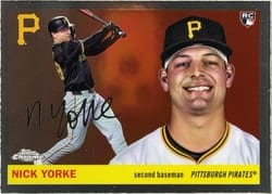 2025 Topps Chrome Platinum Base Set Nick Yorke #284 card