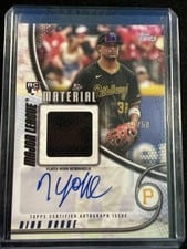2025 Topps Major League Material Autographs Series Two Nick Yorke #MLMA2-NY card