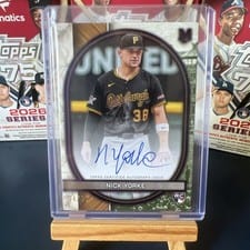 2025 Topps Museum Collection Archival Autographs Nick Yorke #AA-NY card