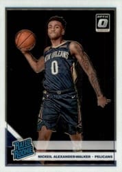 2019-20 Donruss Optic Base Set Nickeil Alexander-Walker #184 card