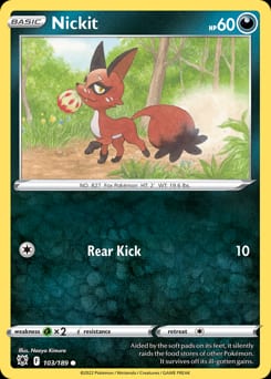 Astral Radiance Nickit #103 card