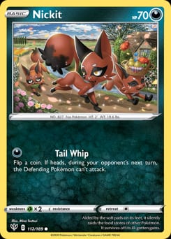 Darkness Ablaze Nickit #112 card