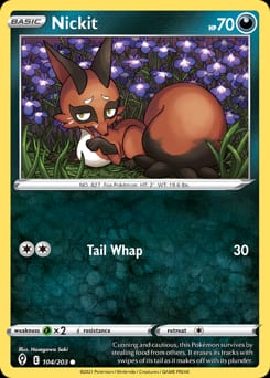 Evolving Skies Nickit #104 card