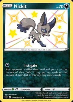 Shining Fates Shiny Vault Nickit #SV081 card