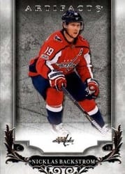 2018-19 Upper Deck Artifacts Base Set Nicklas Backstrom #100 card