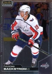 2020-21 O-Pee-Chee Platinum Base Set Nicklas Backstrom #122 card