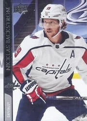 2020-21 Upper Deck Base Set Nicklas Backstrom #436 card