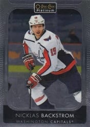2021-22 O-Pee-Chee Platinum Base Set Nicklas Backstrom #45 card