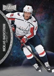2021-22 SkyBox Metal Universe Base Set Nicklas Backstrom #83 card