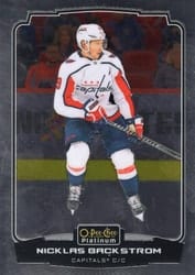 2022-23 O-Pee-Chee Platinum Base Set Nicklas Backstrom #161 card