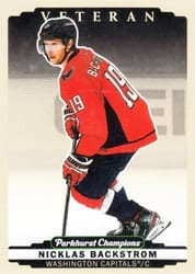 2022-23 Parkhurst Champions Base Set Nicklas Backstrom #58 card