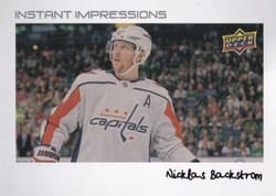 2022-23 Upper Deck Instant Impressions Nicklas Backstrom #PZ-40 card