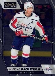 2023-24 O-Pee-Chee Platinum Base Set Nicklas Backstrom #180 card