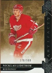 2019-20 Upper Deck Artifacts Base Set Nicklas Lidstrom #147 card