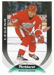 2020-21 Parkhurst Base Set Nicklas Lidstrom #323 card