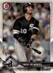 2018 Bowman Base Set Nicky Delmonico #83 card