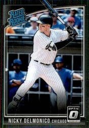 2018 Donruss Optic Base Set Nicky Delmonico #59 card