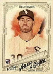 2018 Topps Allen & Ginter Base Set Nicky Delmonico #33 card