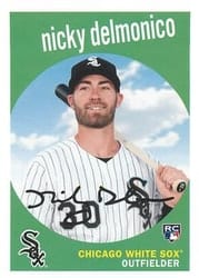 2018 Topps Archives Base Set Nicky Delmonico #9 card