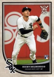 2018 Topps Big League Base Set Nicky Delmonico #98 card