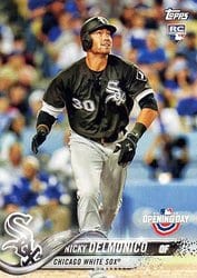 2018 Topps Opening Day Base Set Nicky Delmonico #124 card