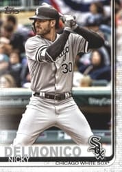 2019 Topps Base Set Nicky Delmonico #577 card