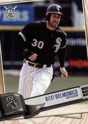 2019 Topps Big League Base Set Nicky Delmonico #99 card
