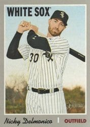 2019 Topps Heritage Base Set Nicky Delmonico #299 card