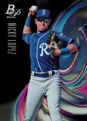 2018 Bowman Platinum Top Prospects Nicky Lopez #TOP-76 card