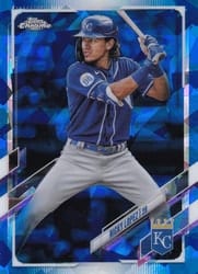 2021 Topps Chrome Sapphire Edition Base Set Nicky Lopez #415 card