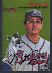 2023 Topps Chrome Platinum Anniversary Base Set Nicky Lopez #141 card