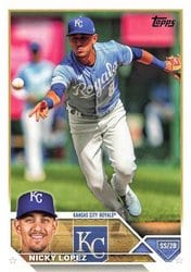 2023 Topps Update Base Set Nicky Lopez #US151 card
