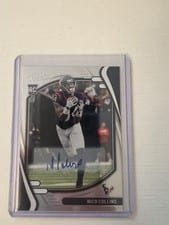 2021 Panini Absolute Signature Rookies Nico Collins #127 card